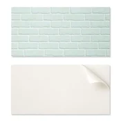 shumee Dekorativna samolepilna vinilna stenska plošča 120x60 cm z vzorcem opečne stene