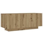 MAISON CHIC TV omarica - TV stojalo - Televizijska omarica artisan hrast 100x35x40 cm inženirski les, (21700600)