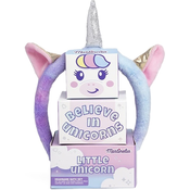 Set da bagno con cerchietto per capelli Martinelia a forma di piccolo unicorno