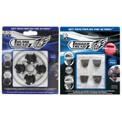 iMP Tech: Trigger Treadz - Trigger Grips (4 pcs) + Trigger Treadz - Thumb Grips (4 pcs) - Black (PS4)