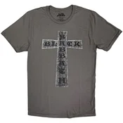 Black Sabbath Cross Charcoal Grey XL Majica