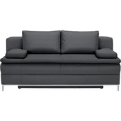 Novel BOXSPRING ZOFA, temno siva tekstil