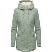 Ragwear Zimska jakna Monadena  ecru / pastelno zelena