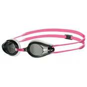 Swimming goggles arena tracks black/pink