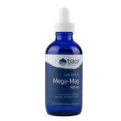 Trace Minerals Mega Mag 400 mg, magnezij z elektroliti, 118 ml