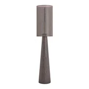 Rjava stoječa svetilka s tekstilnim senčilom (višina 180 cm) Micky – Light & Living