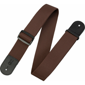 Levys M8POLY-BRN Classics Series 2 Polypropylene Guitar Strap Brown