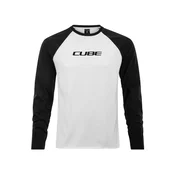 CUBE Organic majica, črna/bela (XXXL)