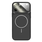 AVIZAR Ovitek za iPhone 13 Pro MagSafe mat steklo AG Glass, Črna, (5000274341)