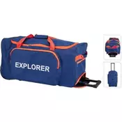 ProWorld Potovalna torba na kolesih KO-DG6000110 75 l modro oranžna