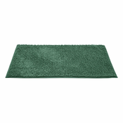 Temno zelena tekstilna kopalniška preproga 50x80 cm Chenille – Allstar
