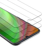 Cadorabo CADORABO Oppo A91 - Zaščitna folija v visoka prosojnost - 3-pack Kaljeno zaščitno steklo za zaslone s trdoto 9H in združljivostjo s 3D dotikom, (20548800)