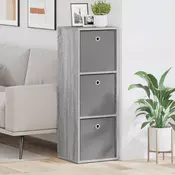 Kreveta s ladicama Siva Sonoma 35 x 32 x 99,5 cm