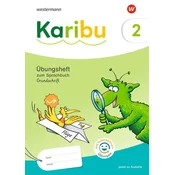 Karibu Übungsheft 2 Grundschrift mit interaktiven Übungen zum Sprachbuch 2