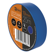 Emos PVC izolacijski trak 19 mm x 20 m modre barve