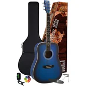 SX SD104KBUS Blue Sunburst Akustična kitara (Kot novo)