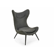 Fotelja Houston 1359 Siva, 106x77x80cm, Tkanina, GambeNoge: Metalne