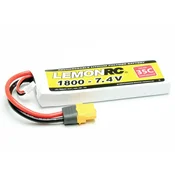 LemonRC LemonRC lipo akumulatorski paket za modele 7.4 V 1800 mAh Število celic: 2 35 C mehka torba XT60, (20640926)