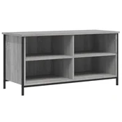 Vidaxl TV omarica siva sonoma 100x40x50 cm inženirski les