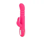 Vibe Couture Rabbit Ablaze Pink – silikonski vibrator, 22,5 cm