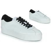 Superga WHITE BLACK Bela