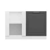Hanah Home kuhinjski element Minar 7972, 120 cm, beli / antracit