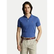 Polo Ralph Lauren Polo majica 710713130008 Modra Custom Slim Fit