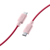 Celularna kabel za polnjenje in prenos podatkov, roza, dolžina 100 cm, USB na Type-C Type-C USBDATAC2CSMARTP.