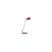 Stona lampa GINEVRA 1xG9/40W/230V crvena