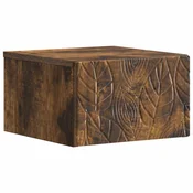 vidaXL vidaXL Stenski nočni omarici Dimljen hrast 49 x 34,5 x 20 cm, (5000247385)