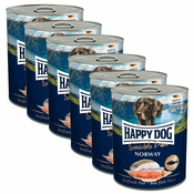 Happy Dog Lachs Pur Norway - 6 x 800 g/losos