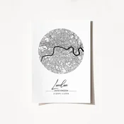 Wallity Poster London-2077, 42x59,4 cm