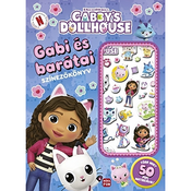 Gabbyina hiša lutk - pobarvanka z nalepkami
