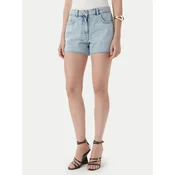 Patrizia Pepe Jeans kratke hlače 2P1744/D070-CB21 Svetlo modra Regular Fit