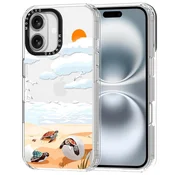 Infostyle Ovitek MOSNOVO za iPhone 16 Plus - Morske Želve