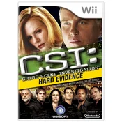 CSI Hard Evidence (WII) - rabljeno