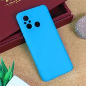 Maska Giulietta za Xiaomi Redmi 12C mat svetlo plava.