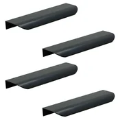 BB 4 x Ročaj za pohištvo Edge 350 mm črne barve
