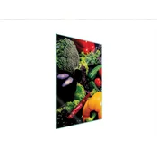 shumee STEKLENA DESKA ZA REZANJE 35x52 ZELENJAVA