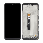 Motorola Moto G50 XT2137 - LCD zaslon + steklo na dotik + okvir (Steel Gray) TFT