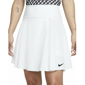 Nike Dri-Fit Advantage Womens Long Golf Skirt White/Black XS