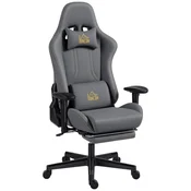 Homestar Gaming stol 72x76x124 cm Siva