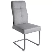 STOLICA NA SANKAMA svetlosiva metal, tekstil