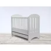 Krevetac za bebe San klasik - pokretni krevetac sa tockicima