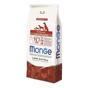 Monge hrana za pse Puppy/Junior All breeds - Jagnjetina i pirinac 800g