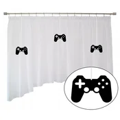 shumee Otroška zavesa za igralce PLAY GAME obeski blazinice za krmilnik 500x145