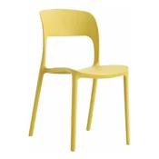 STOLICA ESTIA PP 56x43x83cm ŽUTA