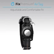 FixPremium - AirTag ogrlica za pse i macke, zelena
