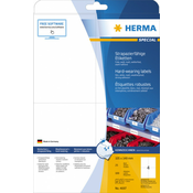 Herma etikete nepoderive 105X148 A4/2 1/25 bela ( 02H4697 )