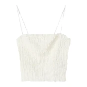 Bershka Top off-bela